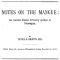 [Gutenberg 53936] • Notes on the Mangue: An Extinct Dialect Formerly Spoken in Nicaragua